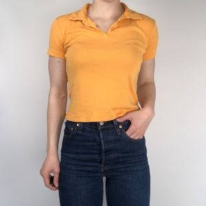 BOGO FREE Vintage Esprit De Corp‎ Baby Tee Polo Short Sleeve Shirt